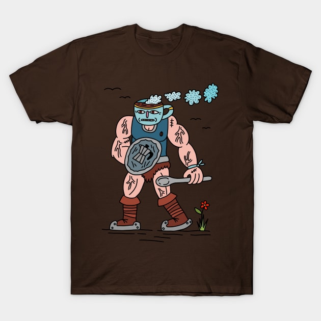 COFFEE WARRIOR T-Shirt by Ninja Tiger Magic Bringer